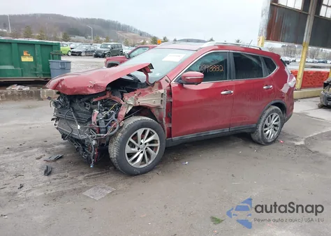 2015 Nissan Rogue Sl from USA, damaged, VIN 5N1AT2MT6FC769844